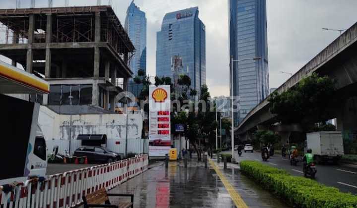 tanah pom bensin setia budi,tasya