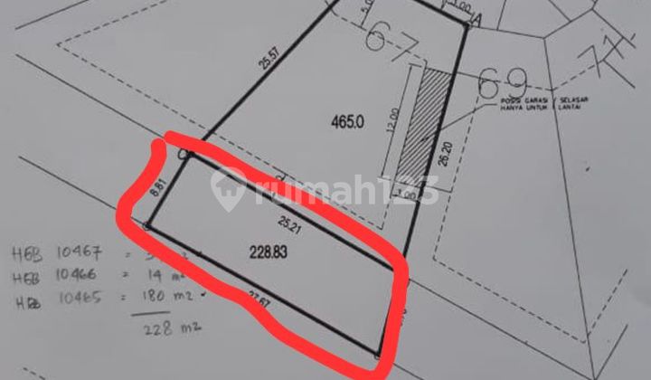 Plot for sale, Lippo Karawaci, Blue Lake Garden.