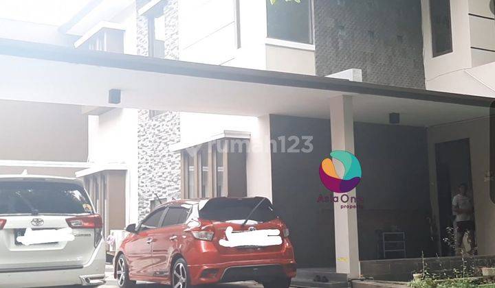 2 Rumah Tinggal Kantor Minimalis Modern 1 Lahan Siap Huni Kemang Pratama Bekasi Hook 1