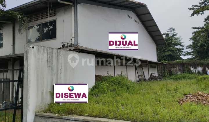 For Sale and Rent, Good Warehouse with a Very Strategic Location in Jatisampurna, Bekasi City.