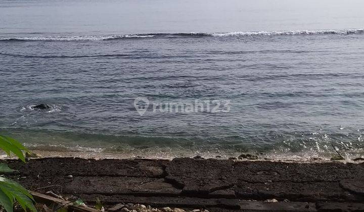 Land For Sale Beach Front In Nusa Penida, 7 Are, Main Road, 550jt are 1