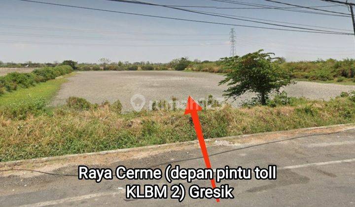 DIJUAL TANAH ZONA INDUSTRI DI RAYA CERME - GRESIK 1