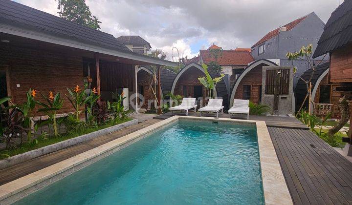 For rent, 14 room fully furnished guest house in Canggu 1