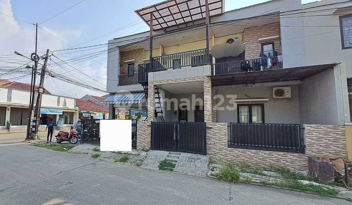 Dijual Rumah Kontrakan 4 pintu + toko di Harapan Indah 1 Bekasi