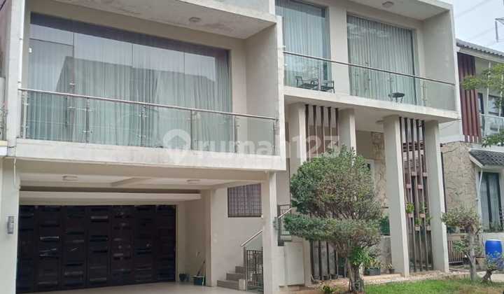 Rumah Modern Dalam Cluster Premium Di Bintaro Jaya Sektor 7