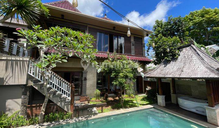 For Sale Villa Kayu with Jungle View in Nyanyi, Tabanan, Bali 1