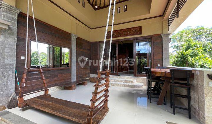 For Sale Villa Kayu with Jungle View in Nyanyi, Tabanan, Bali 4