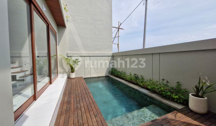 For Rent Brand New Rice Field Villa In Cemagi