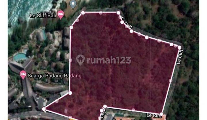 Tanah di Padang Padang, Badung SHM 25.469 m² 3