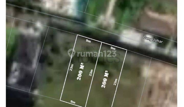 Land in Umalas, Badung SHM 400 m² 2