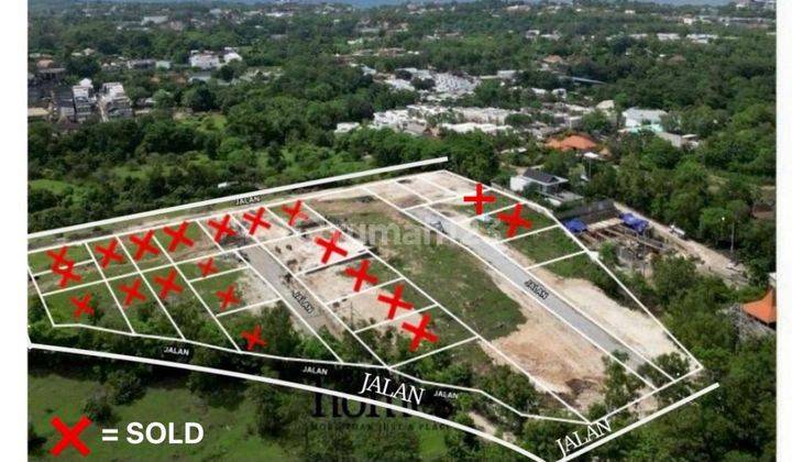 Tanah Dengan Kontur Datar dan Tinggi SHM Siap Bangun di Bingin