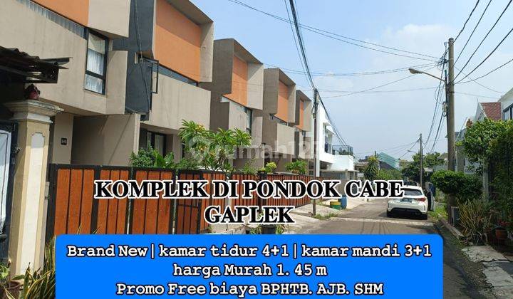 Rumah Baru Dalam Komplek Pondok Cabe Ciputat.nempel Kfc Gaplek 2