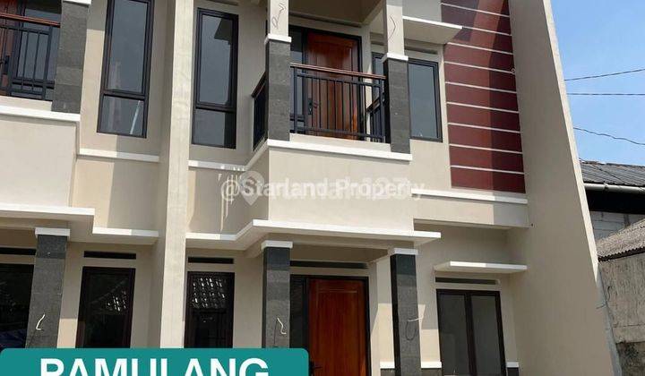 Rumah Baru 2 Lantai Cluster Di pamulang Harga promo. Kpr Tanpa Dp 1