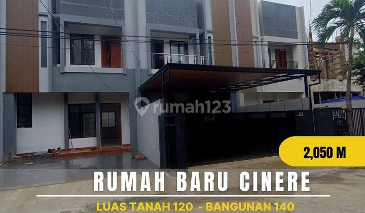 Rumah Baru Di Komplek Mega Cinere Dekat Mal Cinere Pondok Labu 2