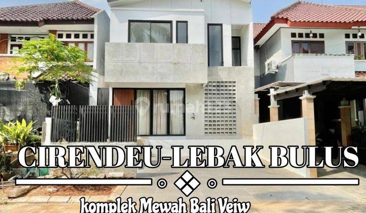 Rumah Baru Dalam Komplek Bali View.dekat Pusat Bisnis Perkantoran 2