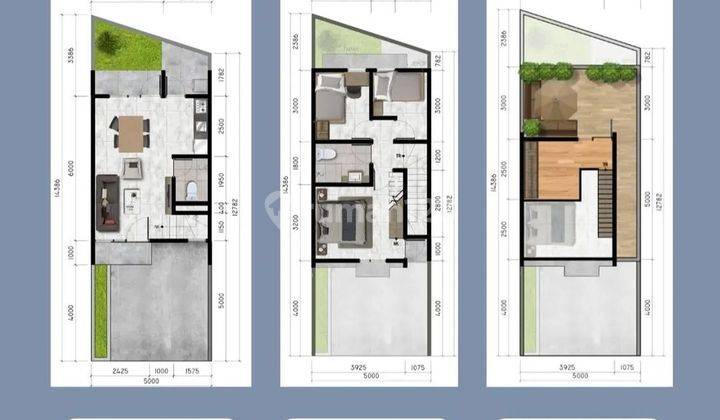 Rumah baru dalam cluster di Cirendeu 5 menit k Mrt lebak bulus 2