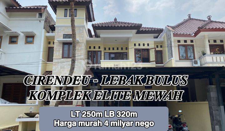 Rumah Mewah dalam Komplek Bali View Cirendeu, Lebak Bulus, Cinere 2