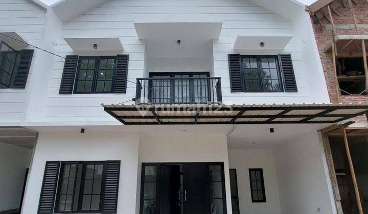 Rumah Baru Ready Huni dlm Cluster di Bintaro Sektor 9.dkt stasiun 1