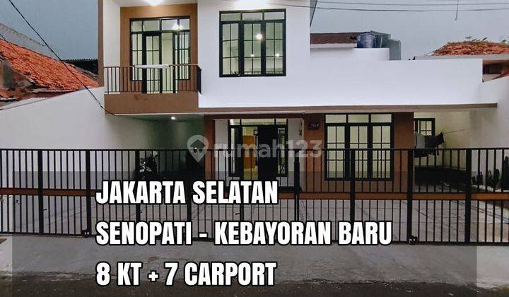 Rumah Baru Full Renovasi Di Kebayoran Baru Senopati,8 Kt,7carport 1