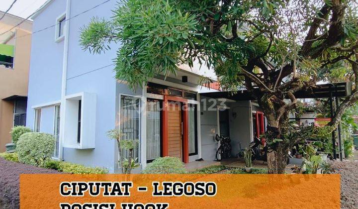 Rumah Semi Furnish dalam Cluster di Cirendeu-ciputat.4 kilo k MRT 2