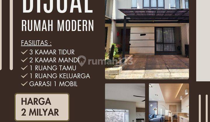 Di Jual Cepat Rumah Semi furnish di Bintaro-pondok ranji.Bisa kpr 2