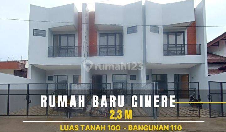 Rumah Baru Dalam Komplek Mal Cinere Pondok Labu.pusat Perkantoran 1