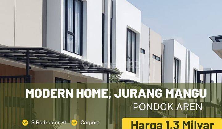  Rumah Cluster Ready Di Bintaro Jurang Mangu.dekat Kampus Stan 1