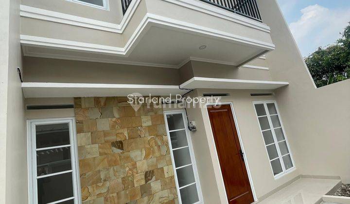 Rumah Baru Lt120 Dlm Komplek Deplu Adam Malik.dkt Pondokaren Bskpr 2