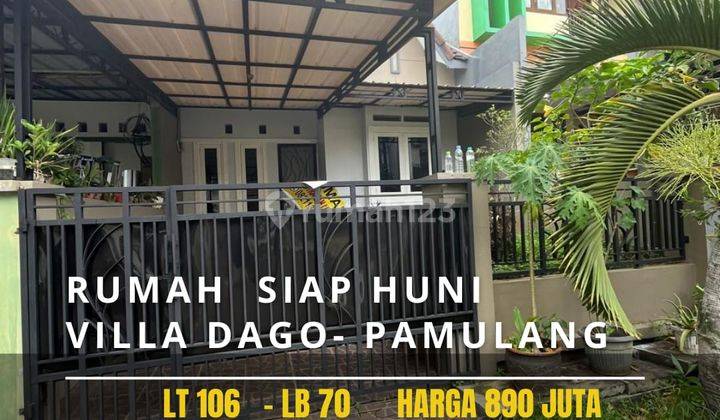 Rumah Bagus Di Komplek Mewah Vila Dago Pamulang.bisa Kpr 1