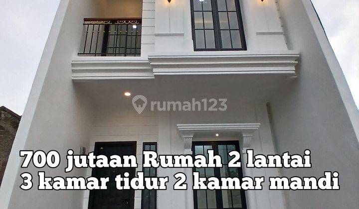 Rumah Baru Harga 700jtAn 2 Lantai Di Cipayung Depok.Bisa Kpr Bank 1