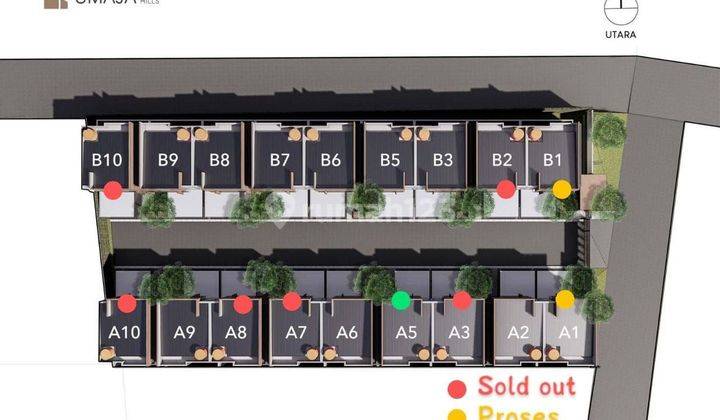 Rumah Baru Cluster Di Selatan Jakarta.10menit K Stasiun Citayam 2