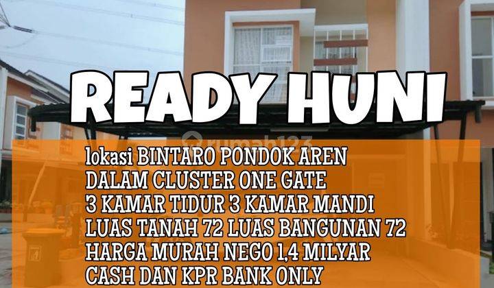 Rumah Mewah Hook Di Pondok Aren Bintaro.dekat Gerbang Tol Veteran 2