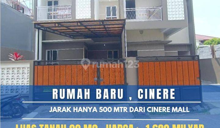 Rumah Baru Dalam Komplek Nempel Mal Cinere Bisa Kpr 1