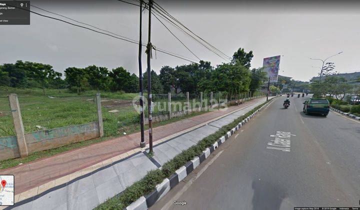 Dijual kavling komersil pinggir jalan di Ciater BSD 2