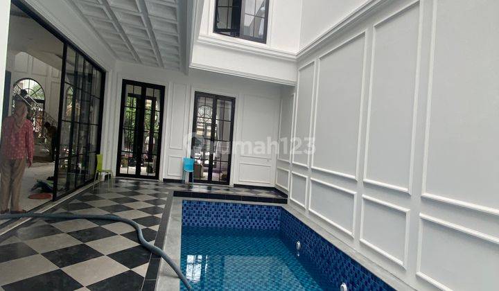 Dijual Rumah Baru ada Kolam Renang Siap Huni di Kby Bintaro  2