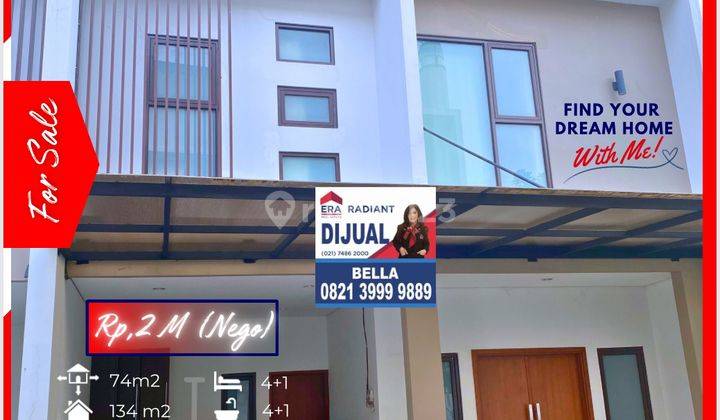 DIJUAL Rumah di jl. Haji simang Jagakarsa jak sel 1