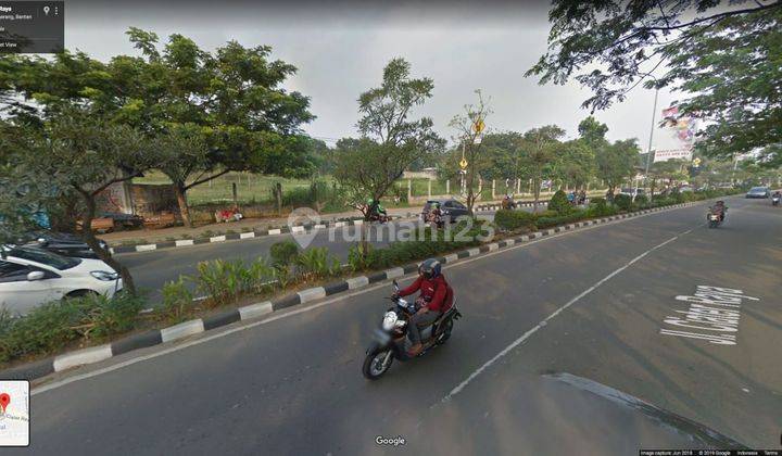 Dijual kavling komersil pinggir jalan di Ciater BSD 1