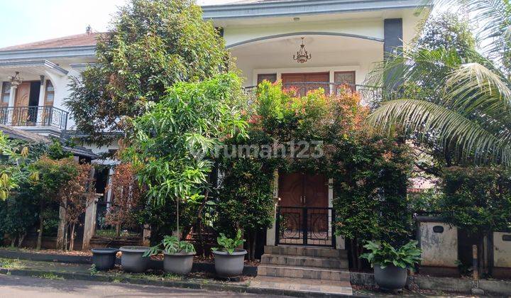 Dijual Cepat Rumah Sendiri Full Semi Furnish Didalam Perumahan Asri Dan Nyaman, Rumah Posisi di Hook 2