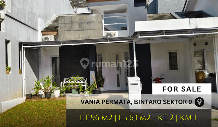 Dijual Rumah Baru 1 Lantai Siap Huni Di Permata Bintaro Jaya  1