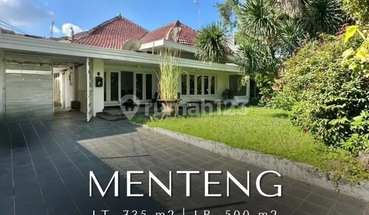 For Sale Prime Menteng Area House Wide Street