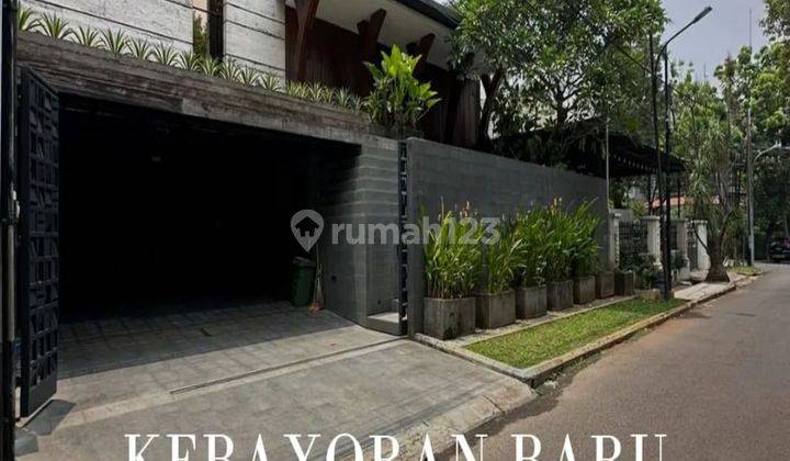 DIJUAL RUMAH BARU 3.5 LANTAI DI KEBAYORAN BARU 1