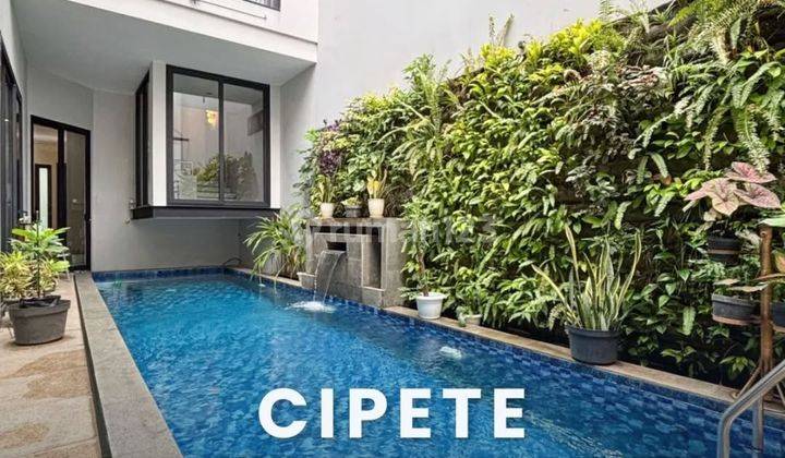 Rumah Dijual Cipete Dalam Komplek, One Gate Semi Furnished 1