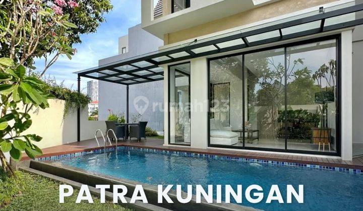 Rumah Dijual Kuningan Brand New Townhouse Private Pool One Gate System Keamanan 24 Jam 1