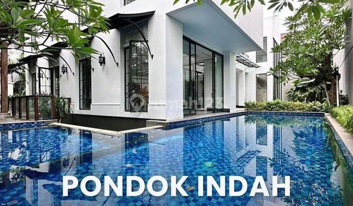 Rumah Dijual , Pondok Indah Luxury Modern Classic House Brand New, Semi Furnished Rumah 3 Lantai 1