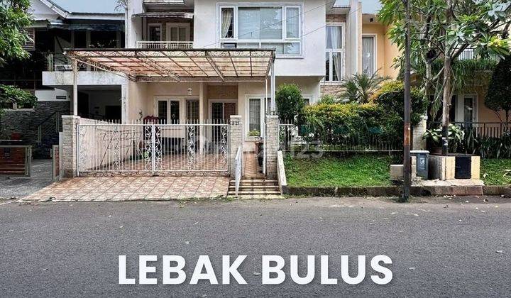 Rumah Dijual Lebak Bulus Dalam Komplek Semi Furnished 2 Lantai Shm 1