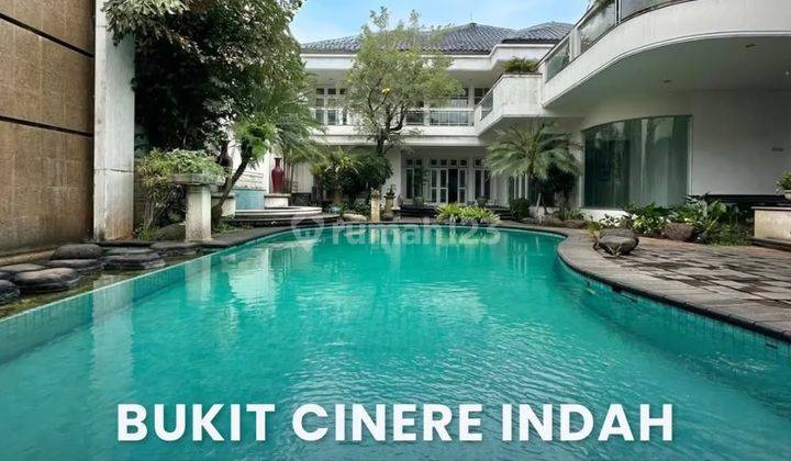 Rumah Dijual Bukit Cinere Indah Rumah Siap Huni Dalam Komplek, Row Jalan Lebar 1