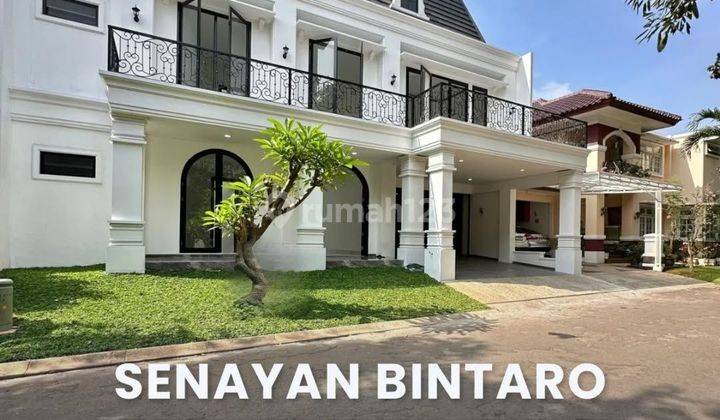 Rumah Dijualsenayan Bintaro - Bintaro Sektor 9 Brand New House American Classic Design 2 Lantai 1