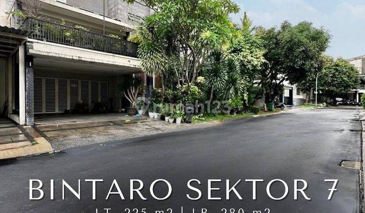 Rumah Dijual Kebayoran Heights - Bintaro Sektor 7 Dalam Cluster Semi Furnished 1