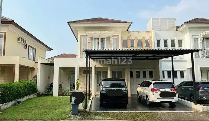 Rumah luas dan nyaman di lingkungan asri De Park BSD Rumah di De Park BSD 2 Lantai Lainnya Bagus Semi Furnished 1