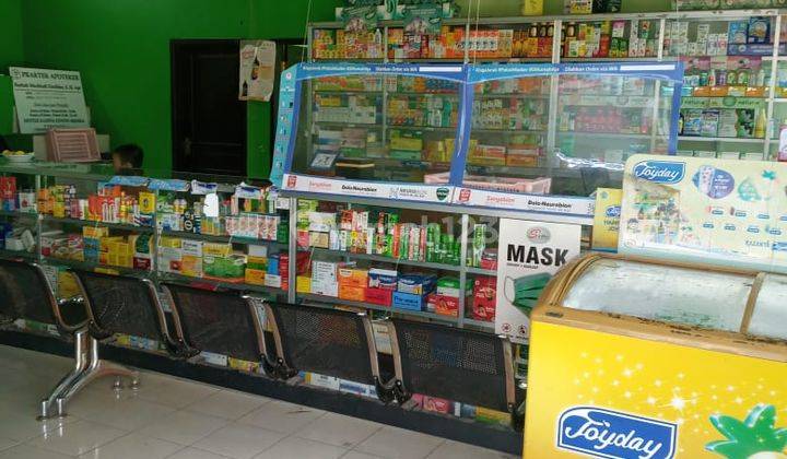 Tempat usaha pbf dan apotik yang sedang berjalan strategis di jalan kebon kopi kota cimahi